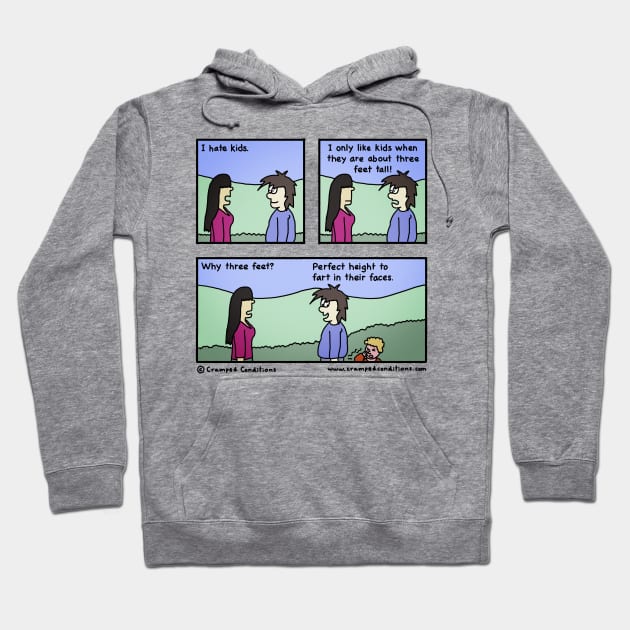 Kids suck Hoodie by crampedconditions